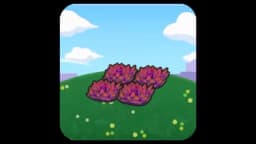 Elevated red tall grass