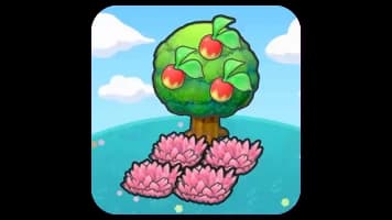 Tree-shaded pink tall grass