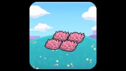 Elevated pink tall grass