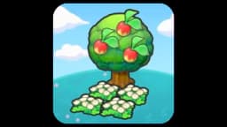 Tree-shaded fluffy flower bed