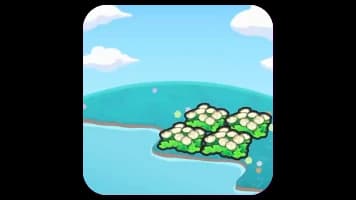 Hydrated fluffy flower bed