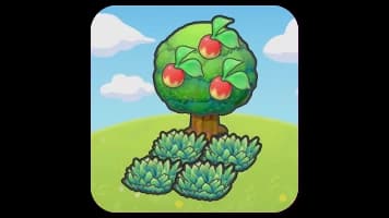 Tree-shaded tall grass