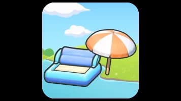 Floating in the shade