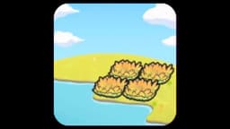 Hydrated yellow tall grass