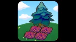 Tree-shaded red tall grass