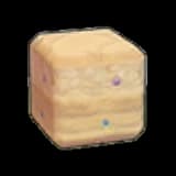 Barren pure-white soil