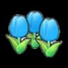 Cute flower (blue)