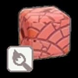 Damaged arched tiling