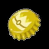 Gold Bottle Cap
