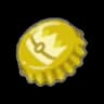 Gold Bottle Cap