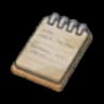 Grubby notepad