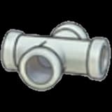 Iron pipe (horizontal cross)