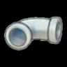 Iron pipe (horizontal curve)