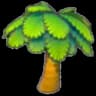 Large palm tree