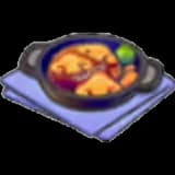 Mushroom hamburger steak