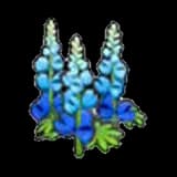 Robust flower (blue)