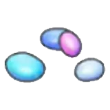 Sea glass fragments (outdoor)