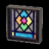 Stained-glass window (lower)