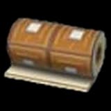 Stylish bronze wall (wallpaper)