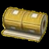 Stylish gold wall (wallpaper)