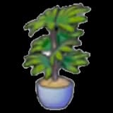 Tall potted plant