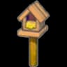 Wooden birdhouse