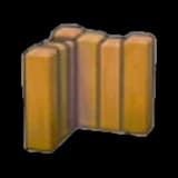 Wooden siding (corner)