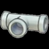 Iron pipe (horizontal T)