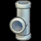 Iron pipe (vertical T)