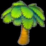 Large palm tree